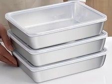 3 Pcs Stainless Steel