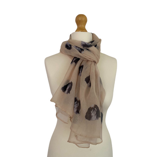 King charles spaniel scarf - king,