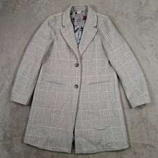 Joules Coat Womens UK 10 Grey