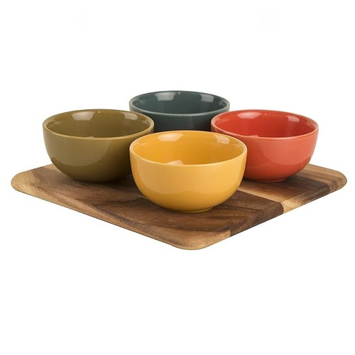 Woodware bowl dip dish - t&g,