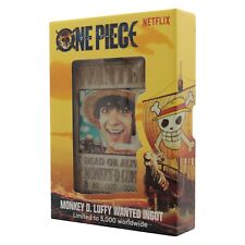 One Piece Limited Edition Wanted Poster Metal Collectible
