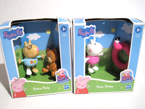 New peppa pig figures - new,