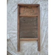 Vintage Dubl Handi Washboard
