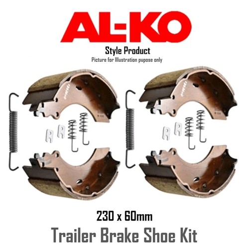 Type trailer brake shoes - al-ko,