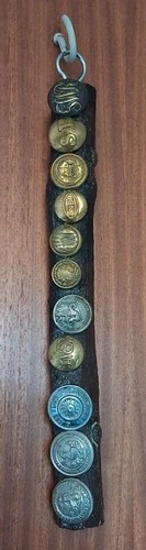 Vintage railway buttons - railway,