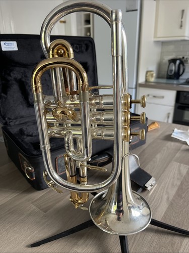 Windcraft cornet with case - bb,