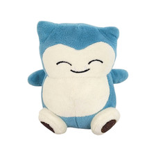 Pokemon Center Snorlax Plush Soft Toy 6" Sitting Cuddly Cute Official - 2017