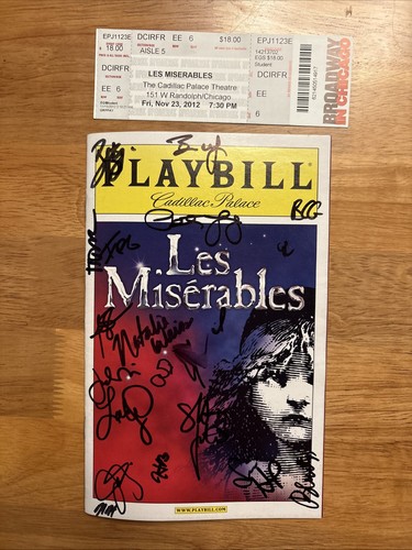 Signed les miserables - les, nov