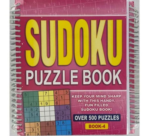 Sudoku spiral bound puzzle - bound,