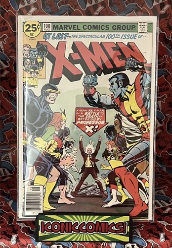 Men 100 aug 1976 - x-men,