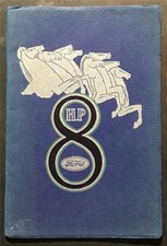 FORD 8 HP Car Range Sales Brochure 1934 #I/G.2780/734 Saloon SALOON DE LUXE