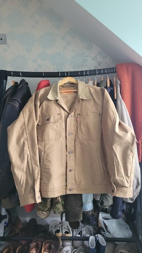 Levis stock trucker cropped - trucker,