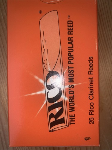 Rico clarinet reeds - new, (old
