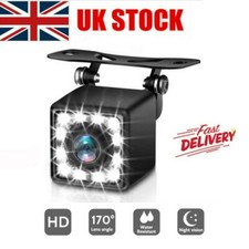 170° Car Rear View Backup Camera CMOS Waterproof Reverse HD Night Vision CAM Kit
