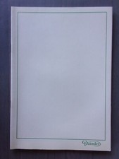 DAIMLER RANGE 1980 UK Mkt Sales Brochure - DS420 Limousine Sovereign Double Six