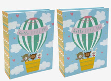 2 x Baby Blue Photo Albums