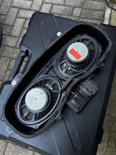 Bmw e46 rear deck subwoofer - rear,