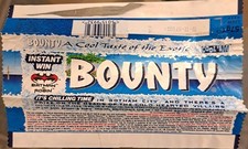  Mars Bounty Bar Wrapper BB 1997 Batman and Robin movie promotion 