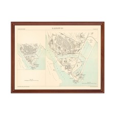 Old Map of Barrow 1884 -