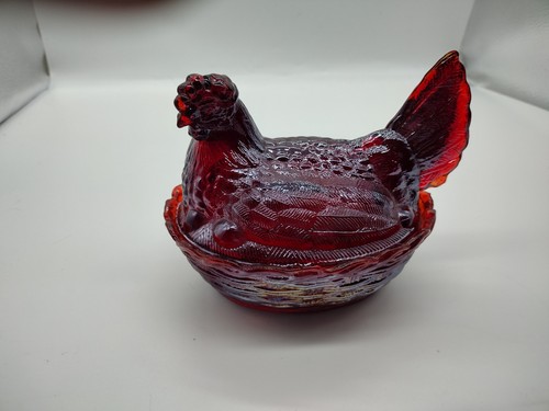 Mosser glass carnival red - glass,