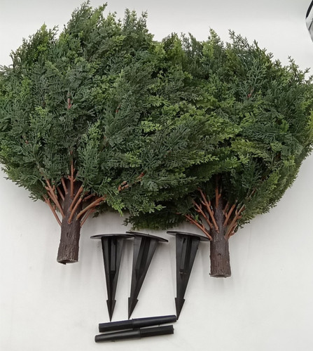 Artificial plant topiary - 18",