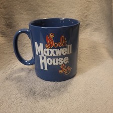 MAXWELL HOUSE Noel's House Party Mug Cup Vintage Retro 1980's