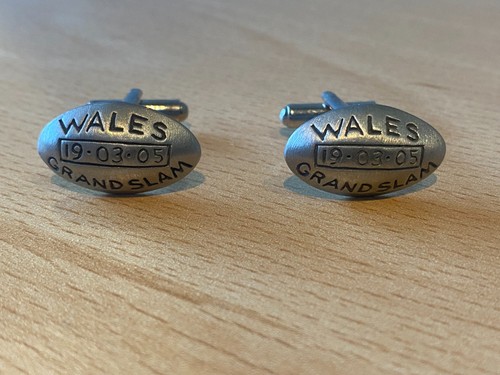 Wales rugby cufflinks - wales,