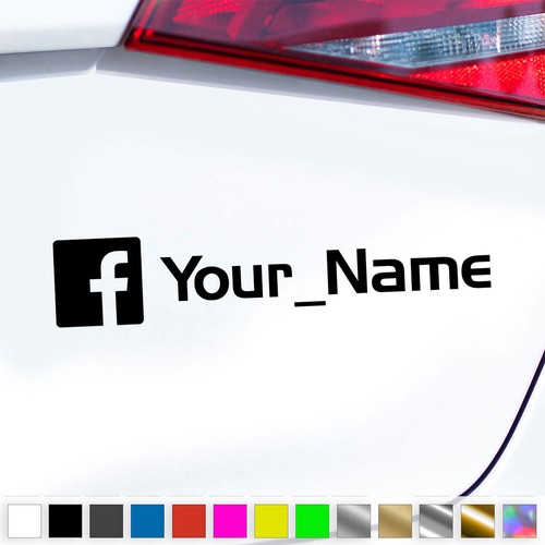 Facebook username stickers - facebook,
