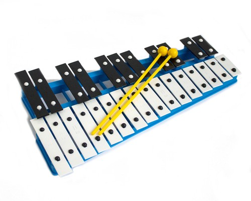 Blue chromatic glockenspiel - chromatic,