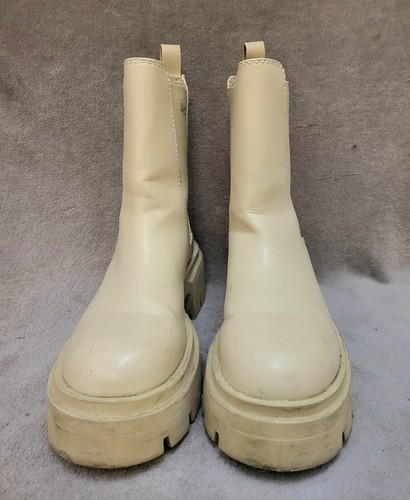 Women cream leather - women's,