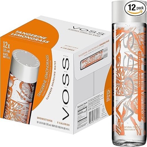 Voss sparkling flavour water - voss,