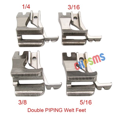 Double welt foot set for - welt,