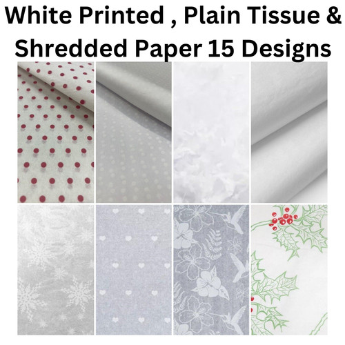 Tissue paper white coloured - paper,