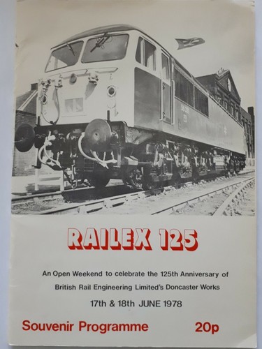 Railex 125 doncaster brel - doncaster,