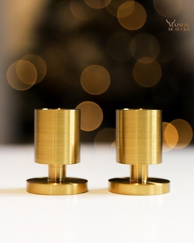 Elegant metal candle - metal,