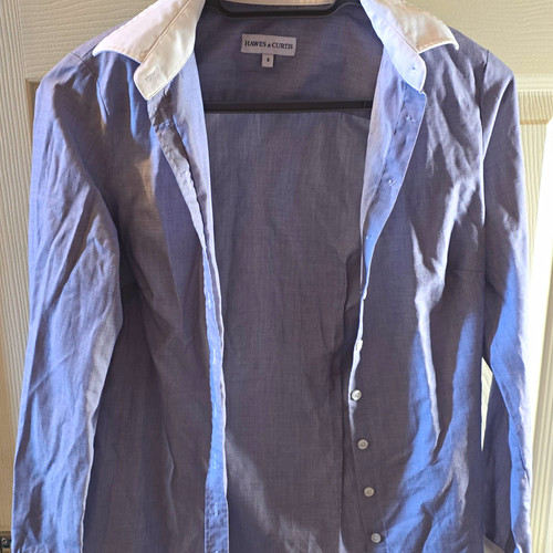 Hawes curtis womans blue - womans,