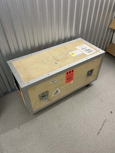 Wooden shipping crate for - shipping,