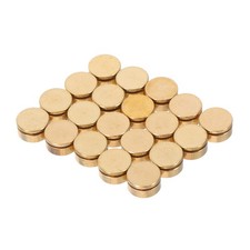 20Pcs Nail Art Rotary Shaft 360° Spinning Metal Nail Art Charm For Diy