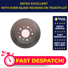 2x Brake Discs Pair Solid fits
