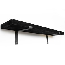 Wooden Floating Scaffold Shelf