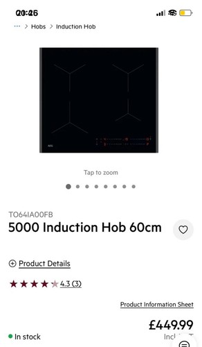 Aeg to64ia0ofb electric - aeg,