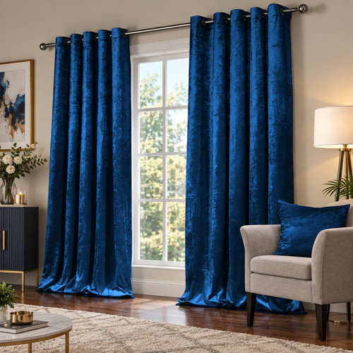 Crushed velvet blackout - velvet,