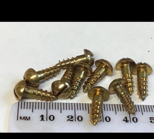 8 round head slotted - 1/2”, x