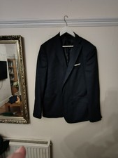 Navy Blue Zara Suit Jacket