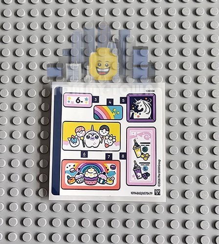 Lego friends sticker sheet - friends,