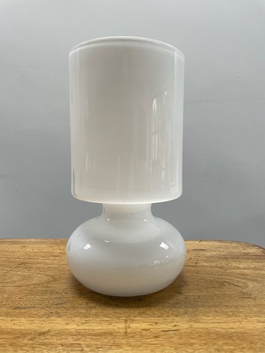 Vintage ikea lykta - white, glass