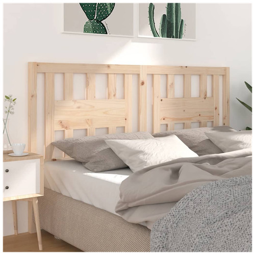 Headboard solid pine natural - headboard,