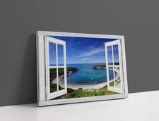 Window frame style canvas