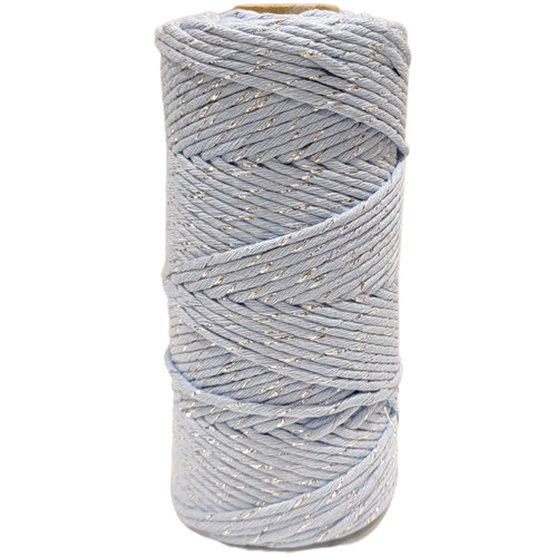 3mm macrame cord metallic - 3mm,