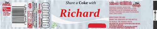Personalised diet coke - personalised,